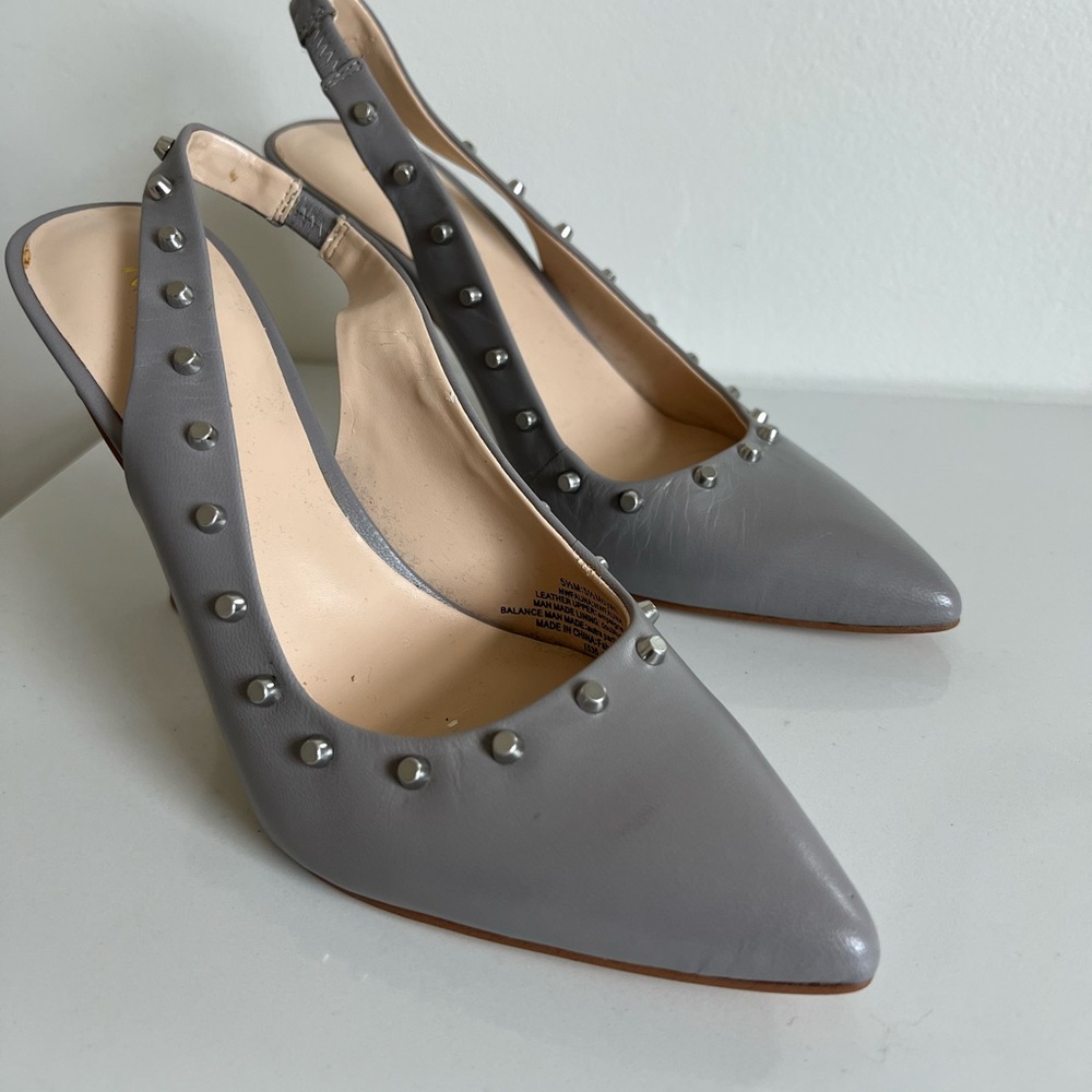 Nine West Fauna Leather Pump